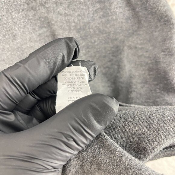 L.L. Bean Solid Gray Long Sleeve Turtle Neck Shirt Mens Pullover Stretch Size XL - Picture 12 of 16